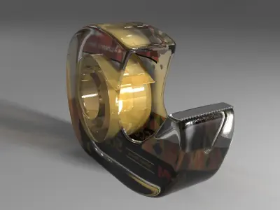 Tape Dispenser 3D model