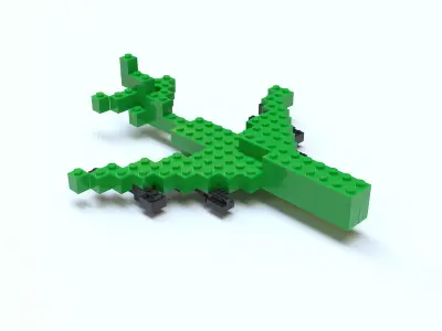 LEGO AIR CRAFT 3D model