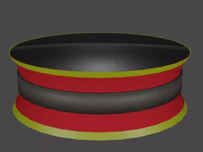 Snow globe Base Free low-poly 3D model