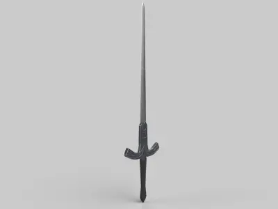 Sword Low-poly 3D model 77