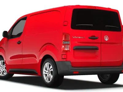 Vauxhall Vivaro Electric Van L1 2024 3D model