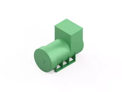 Alternator 3D model purchase