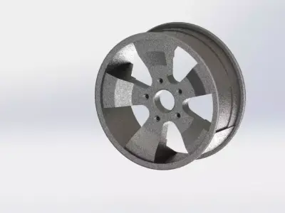 CAR RIM Free 3D print model