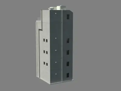 Commercial Building 02 3D model