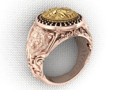 3d ring Free 3D print model purchase