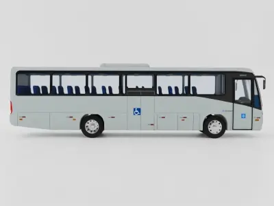 Marcopolo Ideale 800 Bus  3D model