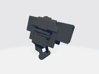 Head Lamp - Flashlight Low-poly 3D model