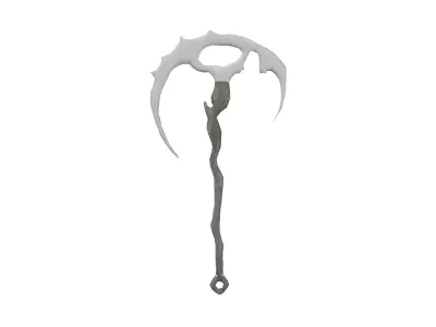 Cartoon Blade v1 001 Low-poly 3D model