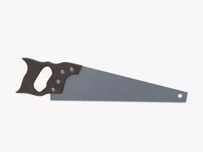 Hand Saw 3D model 3
