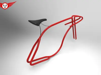 New Concept Bike Free 3D model
