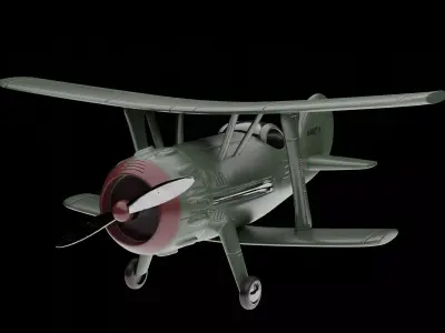 Military Airplane for 3D Printing 3D print model