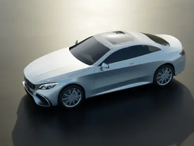 Mercedes Benz S Class 2019 S63 AMG Coupe Free 3D model