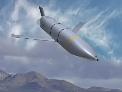 AGM-158 XR Missile 3D model