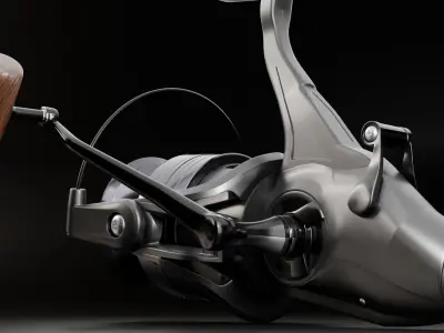 Prologic Avenger 6000BF fishing reel 3D model