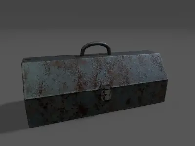 Old ToolBox Free low-poly 3D model purchase