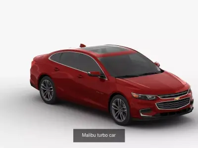 Modern cars collection 3D Model Pack