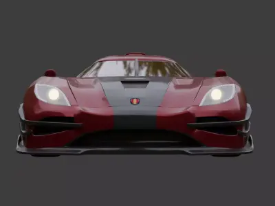 koenisegg one 3D model