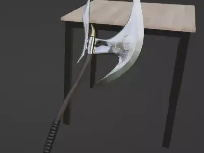  Fantasy Axe 3D model