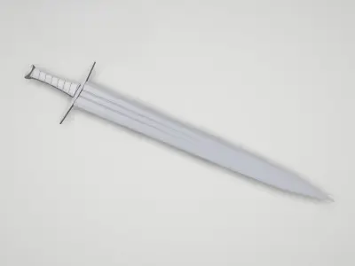 Game asset Timeless Elegance Blade 3D model