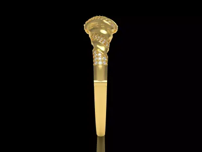 Art Deco Bracelet 45 3D print model