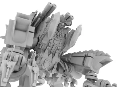 Robot war IV 3D model