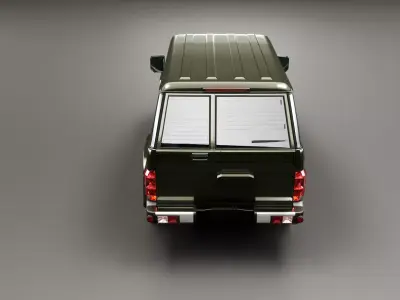 Generic 4WD Classic SUV 3D model