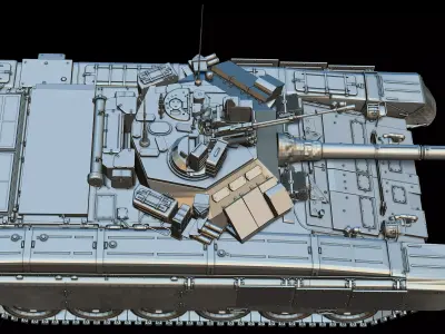 Army Tank 3D model by Aawaargi