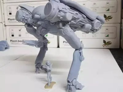 Bipod Mecha 3D print model