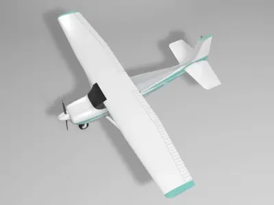 Cessna 175 Skylark Aircraft 3D model
