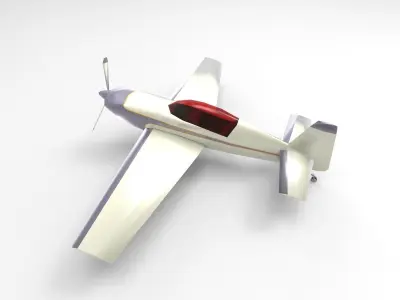 Extra 300 airplane 3D model