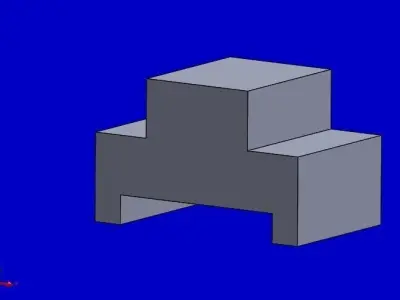 solidtutorial005 cube Free 3D model