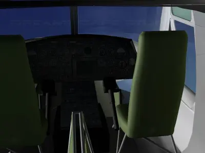Bell UH-1N US Airforce Special Ops 3D model