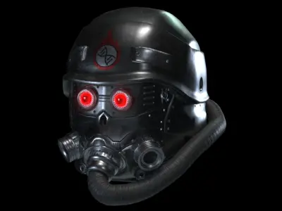 MK II Prometheus Helmet Purity 3D model