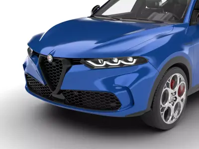 Alfa Romeo Tonale 2023 3d model 3D model