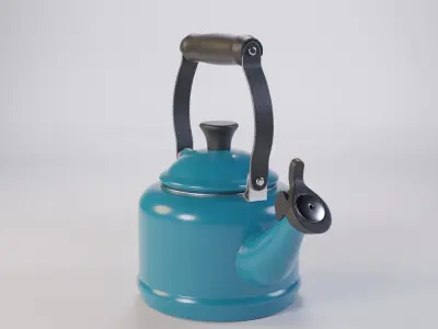 Le Creuset Classic Demi Tea Kettle Low-poly 3D model