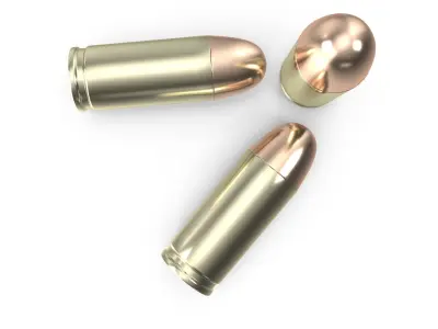 Bullets 3D model buy