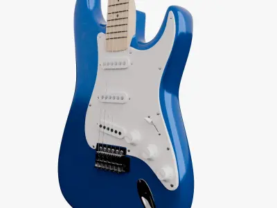 Fender Stratocaster and Fender Telecaster  purchase 3D model
