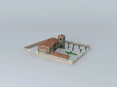 ANNUNCIATION OF VIRGIN MARY Free 3D model