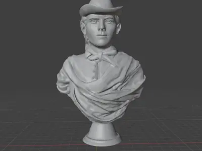 Jesse James 3D print model