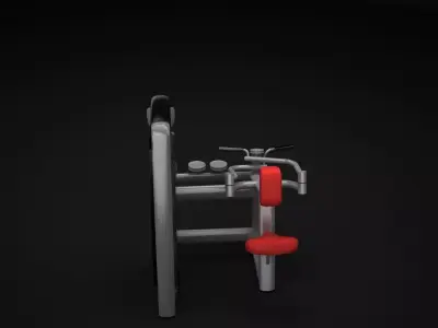 Upper Back Machine 3D model
