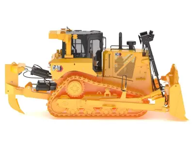 Medium Dozers D8 3D model