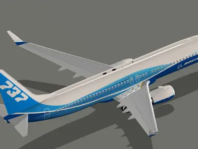  Boeing 737-800 House Livery 