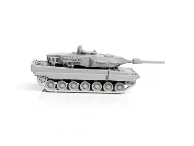 Leopard Tank Model Kit Free 3D print model
