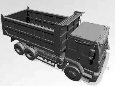 Truck 3D print model