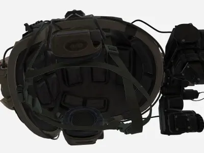 Army Helmet 3D model by JanVancik3DGraphics