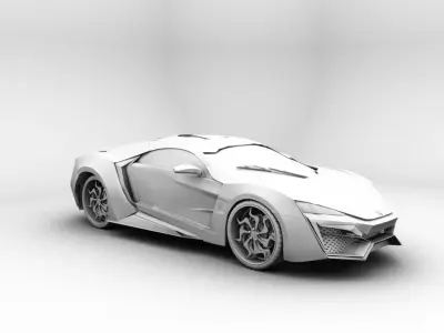 lykin hyper sport Free 3D model