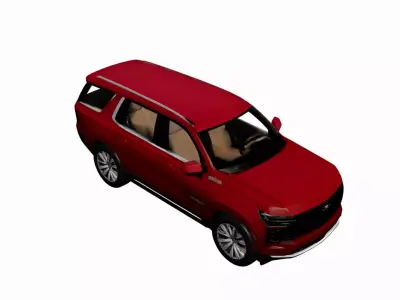 Tahoe High Country 2026 Premium Full-Size Luxury SUV 3D model