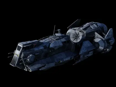 Thranta-class corvette  - Star Wars 3D model