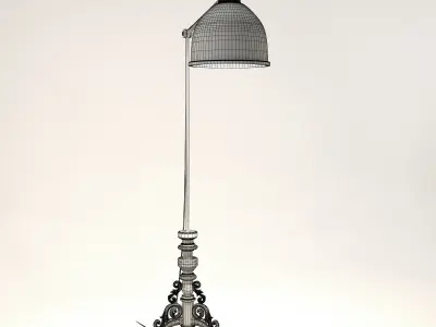 Pro - Industrial Lamp Alfies Market 3D model