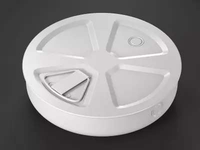 M6 Anti-Tank Mine High-Poly 3D model